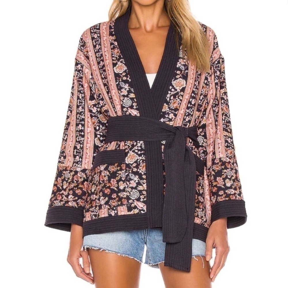 Cleobella Jaipur Belted Reversible Jacket size S